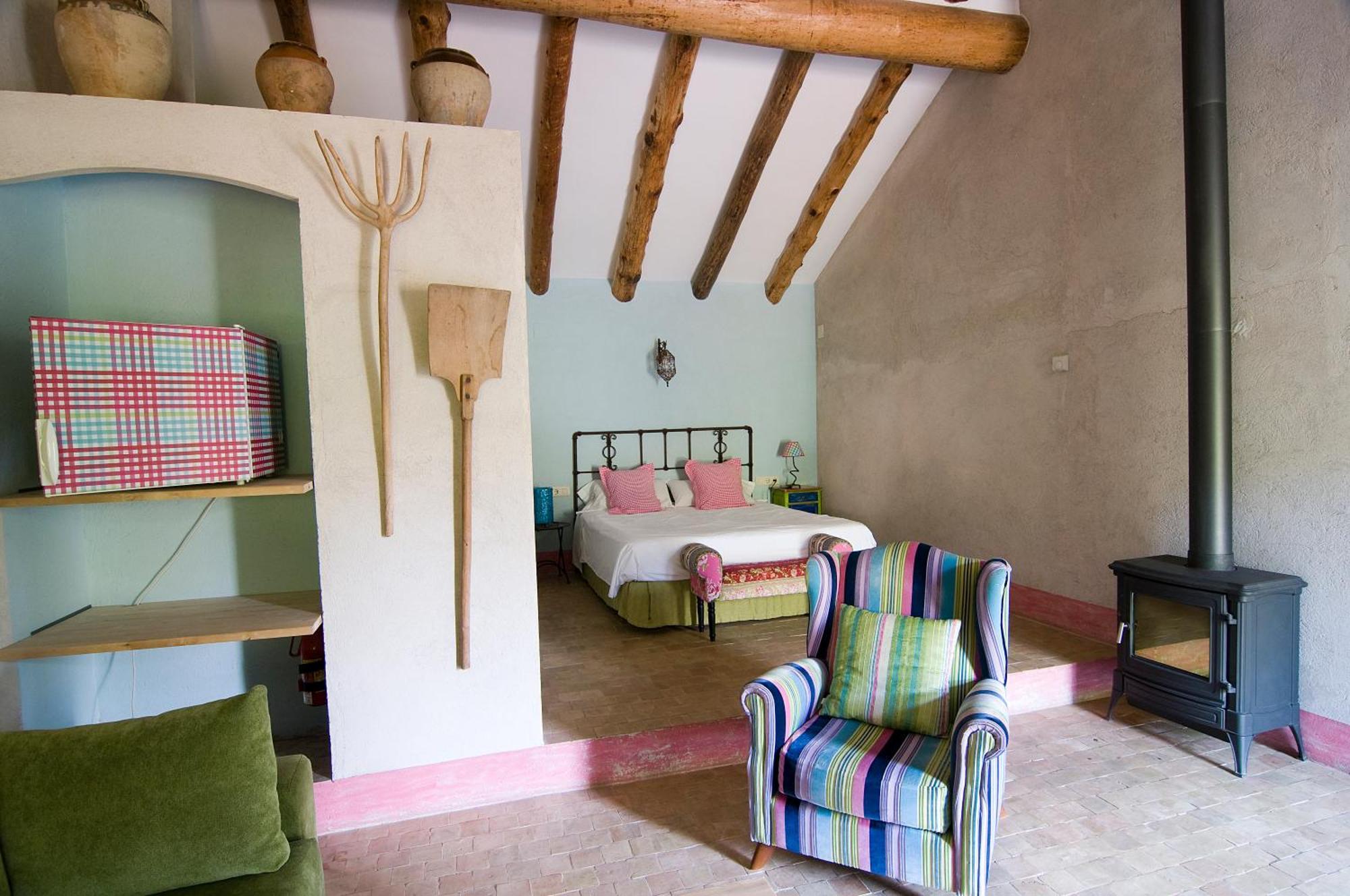 Mas Ardevol Pt106 Guest House Porrera Bilik gambar